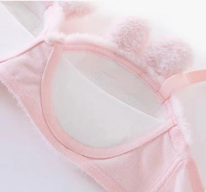Japanese cartoon rabbit underwear Bra & Panty Set