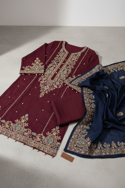 3 Piece Doria Lilen Winter Collection