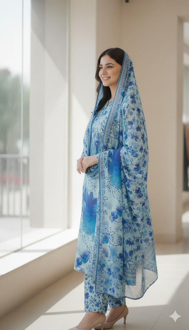 3 Piece Doria Lilen Winter Collection