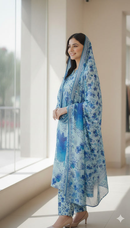 3 Piece Doria Lilen Winter Collection