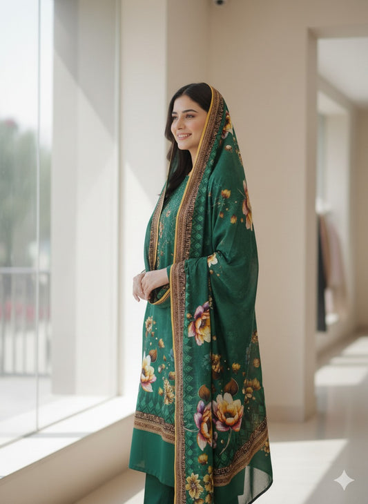 3 Piece Doria Lilen Winter Collection